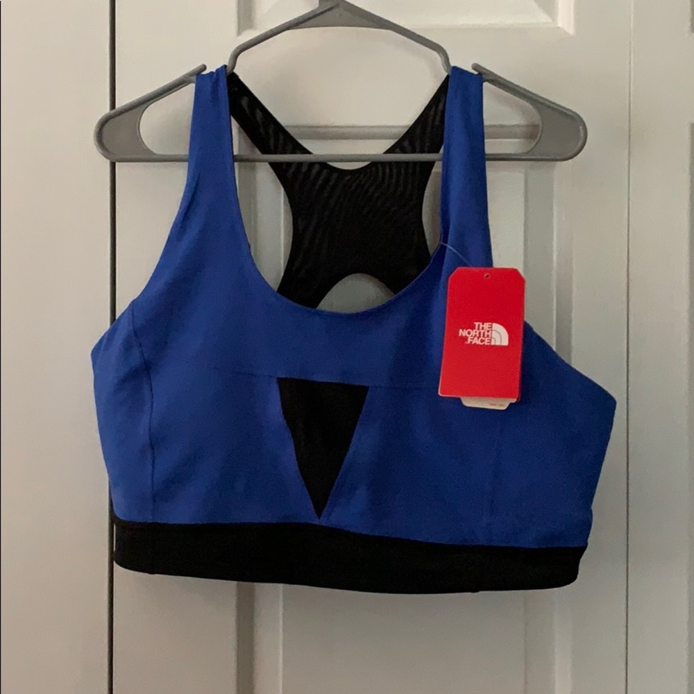 NWT north face sports bra